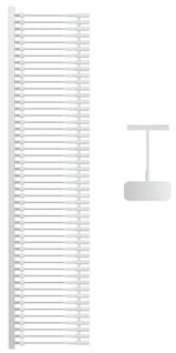 Häfttrådar fint för etiketteringspistol, plasttrådar, skjutpistol av transparent plast (10 000 stycken fint transparent, 15 mm)