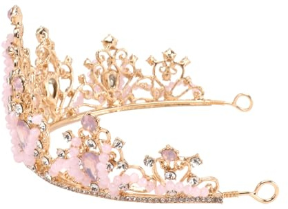 CALLARON Couronne De Princesse Accessoires Pour Cheveux Couronne Pour Filles Bandeaux Pour Bébés Filles Robe Diadèmes De Fête Diadème D'Anniversaire Pour Couronnes