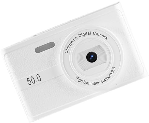 Cámara digital 4K de 50 millones de píxeles con zoom 8x para fotografía y video para cámaras digitales de niños