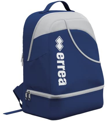 Errea LYNOS Jugend-Rucksack · UNIVERSAL Sport-Rucksack mit Schuhfach Größe OneSize, Farbe Marineblau-grau, Farbe Marineblau - grau