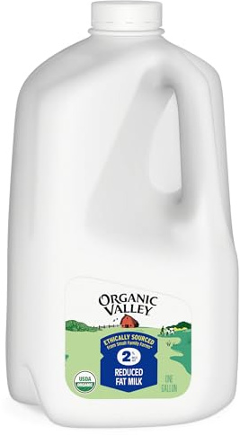 Organic Valley® Organic 2% (Reduced Fat) Milk — Pasture Raised, Non GMO — 128 oz (Gallon)
