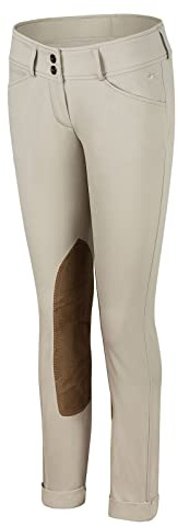 R.J. Classics Collette Women's Front Zip Jodhpurs Sand 4 Regular