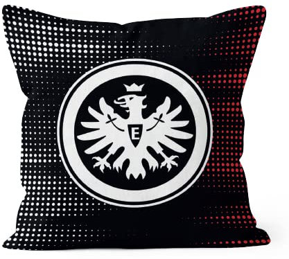 Eintracht Frankfurt Kissen Zierkissen Dekokissen ** Raster**
