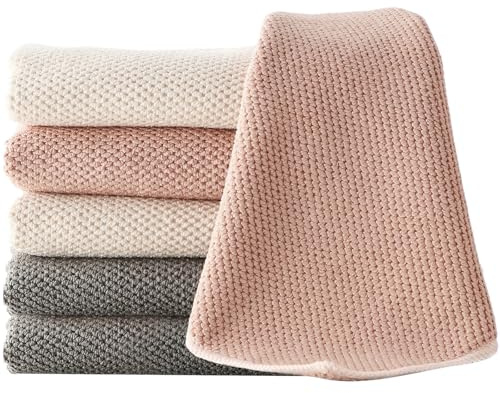 EubooTree Barista-Handtuch, extra Dicke Mikrofaser-Reinigungstücher, Espressomaschinen-Zubehör für Kaffeebar, Dampfstab, Arbeitsplatte, Milchaufschäumer, 30,5 x 30,5 cm, 6 Stück