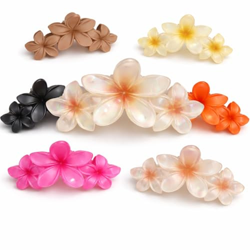 Pinzas para el Pelo Mujer Multicolor (Pack de 7) – Acabado Mate y Brillante, Antideslizantes, Fijación Fuerte para Cabello Fino y Grueso, Diseño Elegante para Uso Diario