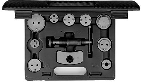 carolus 0489.2011 Druck-/Drehvorrichtung Bremskolben / 11-teilig/Bremskolben-Rücksteller/sicheres und schnelles Zurücksetzen von Bremskolben