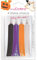 SCRAP COOKING 4 Stylos Choco Halloween - Noir, Orange, Violet, & Blanc pour Écrire & Dessiner sur Desserts, Gâteaux, Biscuits - 7064