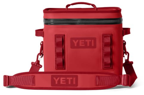Yeti Hopper Flip 12 - Refrigerador portátil Flexible | Bolsa térmica portátil para días completos, se adapta a 30 latas o 12 kg de hielo, aislamiento ColdCell