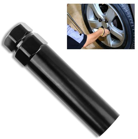 Small 6 Spline Lug Nut Socket,Wheel Lock Key Replacement for Aftermarket 6 Spline Lug Nut,Wheel Lock Removal Tool for 19 mm(3/4 Inch)&21 mm(13/16 Inch) Hex Socket Wrench (Small 6 Spline)