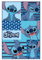 Lilo & Stitch Teppich blau 120 x 80 cm Wohnzimmer Schlafzimmer Kinderteppich