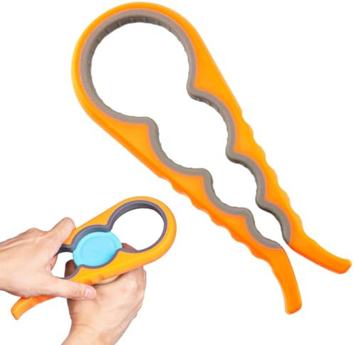 SULIUDAJI Ouvre Bocal Ouvre Bouteilles Ouvre Bouteille Multifonctionnelle Ouvre Boîte Manuel En Plastique Ouvre Boîte Pour Boîtes Et Bouteilles Dévisser Les Bouchons Domestiques Professionnels