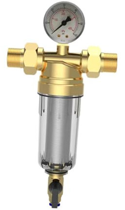 Baoblaze di prefiltrazione del Filtro di controlavaggio da 1 Pollice Riutilizzabile sostituisce l'alloggiamento del Filtro dell'Acqua Filtro dell'Acqua, Punto G4