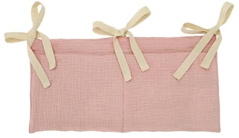 Zwenjuan Organisateur De Lit Bébé Suspendu,2 en 1 Sac De Lit De Bébé Sac De Rangement Suspendu,Lit De Bébé Poche，pour lit d'enfant,Sac De Rangement pour Chambre d'enfant,Organiseur De Lit Suspendu