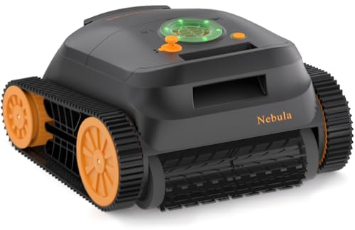 (2025 New) CoasTeering Nebula Robot Piscina Limpiafondos y Paredes, Planificación Inteligente, Autonomía de 180 Min, 4 Modos, Limpiafondos Piscina Automatico para Piscinas Enterradas de hasta 300 m²
