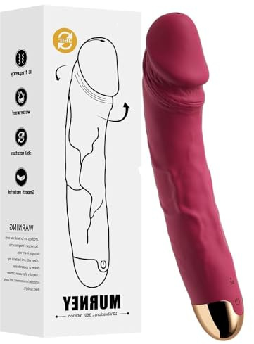 Vibradorador Mujer Juguetes Eróticos 10 * 10 modos Vibradores Punto G vibrador mujer consoladores.. para mujer con vibración juguete sexualmujer de Clítoris Femenino (22.37CM)