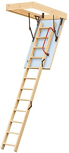 Keylite Timber Wooden Loft Ladder KYL04 600x1000x2.8m