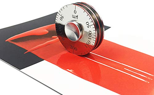 LANTAO Wet Film Thickness Wheel thickness gauge meter High Presicion Stainless steel 0~25um 0~50um 25 50 microns ASTM D 1212 ISO 2808 (0~25um)