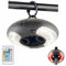 HONWELL Lampes Pour Parasol, Batterie Lumière de Parapluie, 4000K Lumière de patio à piles avec télécommande RF, Lumière de Parapluie de Jardin, éclairage Parasol Pour Terrasse, Jardin, Tente