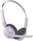 JLab Go Work Pop Wireless Headsets with Microphone - 50+ H Bluetooth Computer Headset, Multipoint Connect, On Ear Wireless Office PC Laptop Headset with Microphone, Lilac