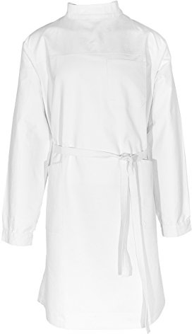 KOKOTT OP-kappa med ryggstängning (3 knappar) från vår egen produktion, i olika storlekar, 100% bomull (för tandtekniker/laboratorier etc), Vit, XXS