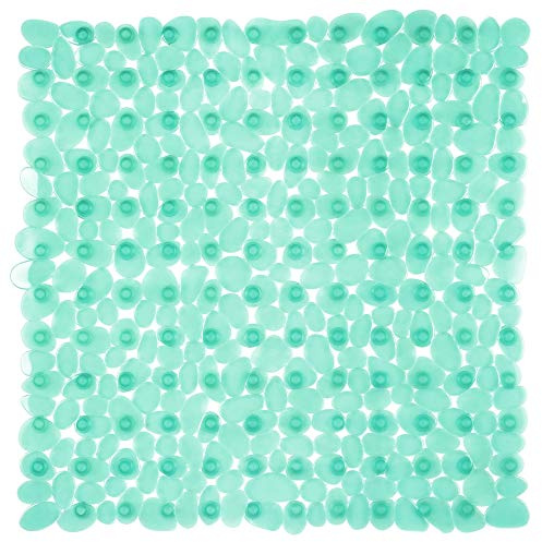 Circul Duschmatte 53 x 53 cm Mint Steinoptik