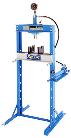 Pro-Lift-Werkzeuge Hydraulik-Presse 12 t manuell Handpumpe Werkstatt Industriepresse umformen Shop-Press verschraubt Rahmenpresse