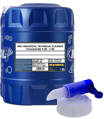20 Liter + Hahn, MANNOL Universal Technical Cleaner Kaltreiniger Phosphatfrei