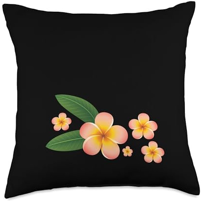 Plumeria Gardener Tools Plumeria Seeds for Planting Plumeria Throw Pillow
