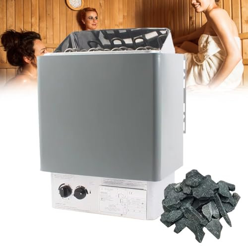 Elektrisk bastuugn, bastuvärmare, elektrisk bastuugn, bastuvärmare i rostfritt stål Bastuugn för hotellspa(9KW/380V)