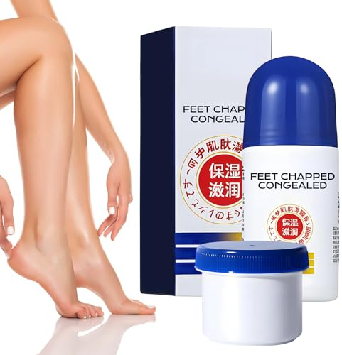 Crema Pies Secos y Agrietados, Hidratante Cremas Para Pies, Nutrición Intensa para Durezas, Crema para el Cuidado de los Pie (1)