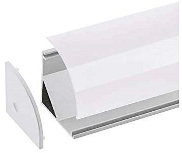 Eckenprofil 20 - für LED Strips bis 2.11cm Breite, Länge 100cm