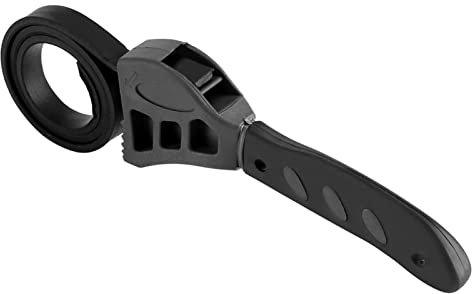 VOBOR Chiave a Nastro per Filtro Olio, 50cm Chiave a Cinghia in Gomma Regolabile, per Aprire Bottiglie, Tubi