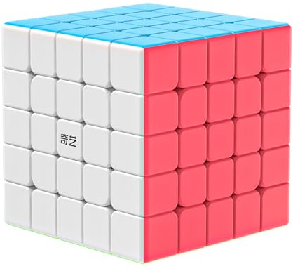 XMDCuber QY Toys Speed Cube 5x5 Stickerless, Cubo di Velocità 5X5x5 Puzzle, professionale liscio 62MM Suitable for all players
