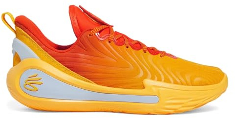 Under Armour Curry 12 What The Bay - Zapatillas de baloncesto para hombre, Azul y naranja, 41 EU