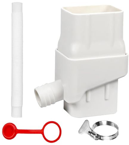 Rainwater Collection System - Rain Barrel Diverter Kit | Eco-friendly Water Butt Diverter Kit | Adjustable Diverter Easy Install, Efficient Collection Diverter For 2 X 3inch Standard Downspouts