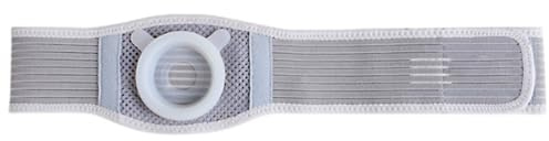 Stomiband för Män och Kvinnor, Stomiband med Klippbar Öppning, Diskret Ileostomiband med Transparenta Påsar för Stomipatienter(L)