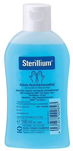 HIMED GmbH 106610 Sterillium Hände Desinfektionsmittel, 100 ml