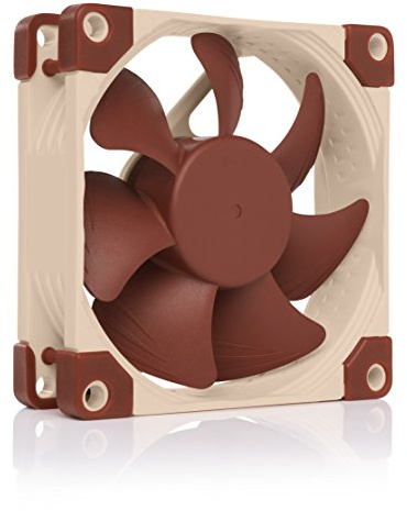 Noctua NF-A8 5V PWM, Tyst Högpresterande 80 mm-fläkt | Högt Luftflöde och Tyst, 5 V, 25 mm Djup Fläkt för Ventilation/kylning av Elektronik, USB-A-strömadapter, 2200 Rpm, 4-Pin PWM