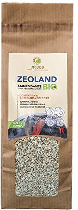 BIOBOB Zeoland Bio – Roccia Vulcanica Cubana Pura 100% Biologica per Drenare, Ossigenare e Decorare Il Terreno – Ideale per Piante in Vaso da Interno e Esterno - Sostituto della Perlite Giardinaggio