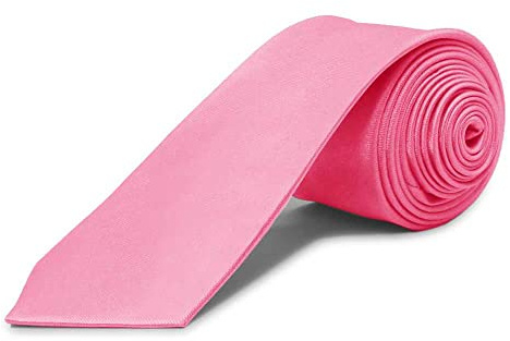 OcioDual Cravate Rose Homme, Cravate Homme Costume, Classique et Élégante, Idéale pour les Costume, les Événements, Cravates Hommes, les Mariages, les Fêtes, les Hommes D'affaires