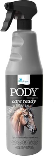 Los Nietos Pody Care Insecticida Repelente de Insectos | Especial Caballos - 1 Litro | Equipamiento para el Caballo | Producto de Guarnicionería | Tradición artesana