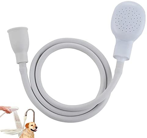 Bitong Soffione Doccia Ad Alta Pressione, Soffione Doccia per Lavabo, Doccia Bagno con Tubo, Spruzzatore Rubinetto per Animali Domestici per Lavare I Capelli