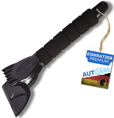 AUTQARE | Eiskratzer - Effizienter Auto-Enteiser für kratzfreie Enteisung - Langlebig, handlich & stabil, ideal für alle Windschutzscheiben - Schnelle Entfernung von EIS & Schnee