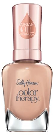 Sally Hansen Colour Therapy Nail Polish with Argan Oil, Re-Nude, 14.7 ml