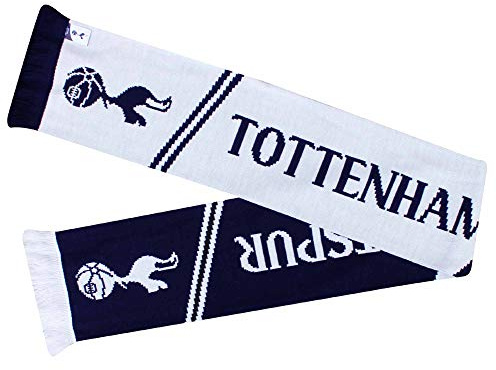 Tottenham Spurs FC Unisex Vertigo Jacquard Knitted Scarf