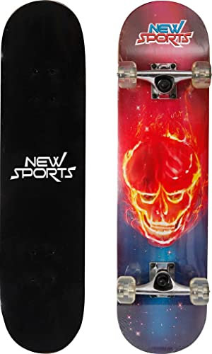 New Sports Skateboard Ghostrider, Länge 78,7 cm