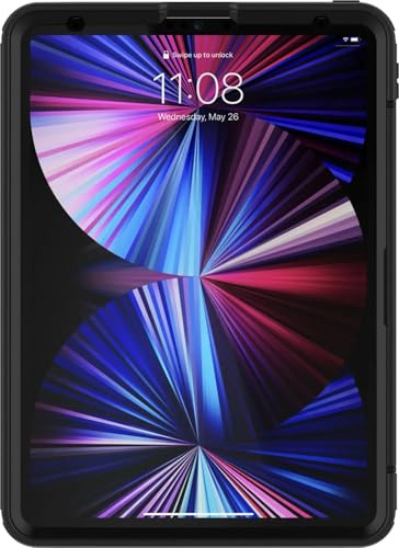 OtterBox Defender Series Étui pour iPad Pro 11 (4h, 3e, 2e et 1ère génération) – Noir