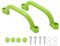 SPYMINNPOO Kids Nonslip Handles,Children Playground Safety Plastic Hand Grip Bar for Playhouse Hardware,Jungle Gym,Swing Set Kids Climbing Frame Swing Accessories Sportinggoods Amusement Facilities