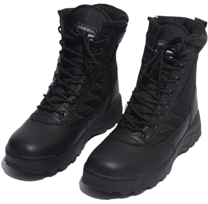 BALALALA Botas Tácticas Militares de Hombre Ultraligero, Botas Jungle Combat, Zapatos de Trabajo y Seguridad
