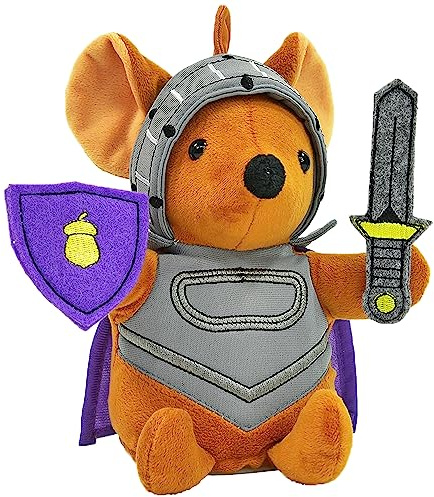 Winfried Koegler Kögler 76908 - Souris Labertier Chevalier Max, 20 cm env., Peluche avec Fonction de Reproduction, babille de manière Amusante et Bouge.